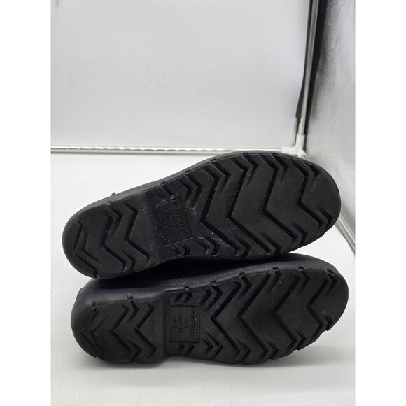 totes Everywear Boots Womens Size 8 Black Waterproof Rain Chelsea Rubber Ankle - Picture 8 of 10